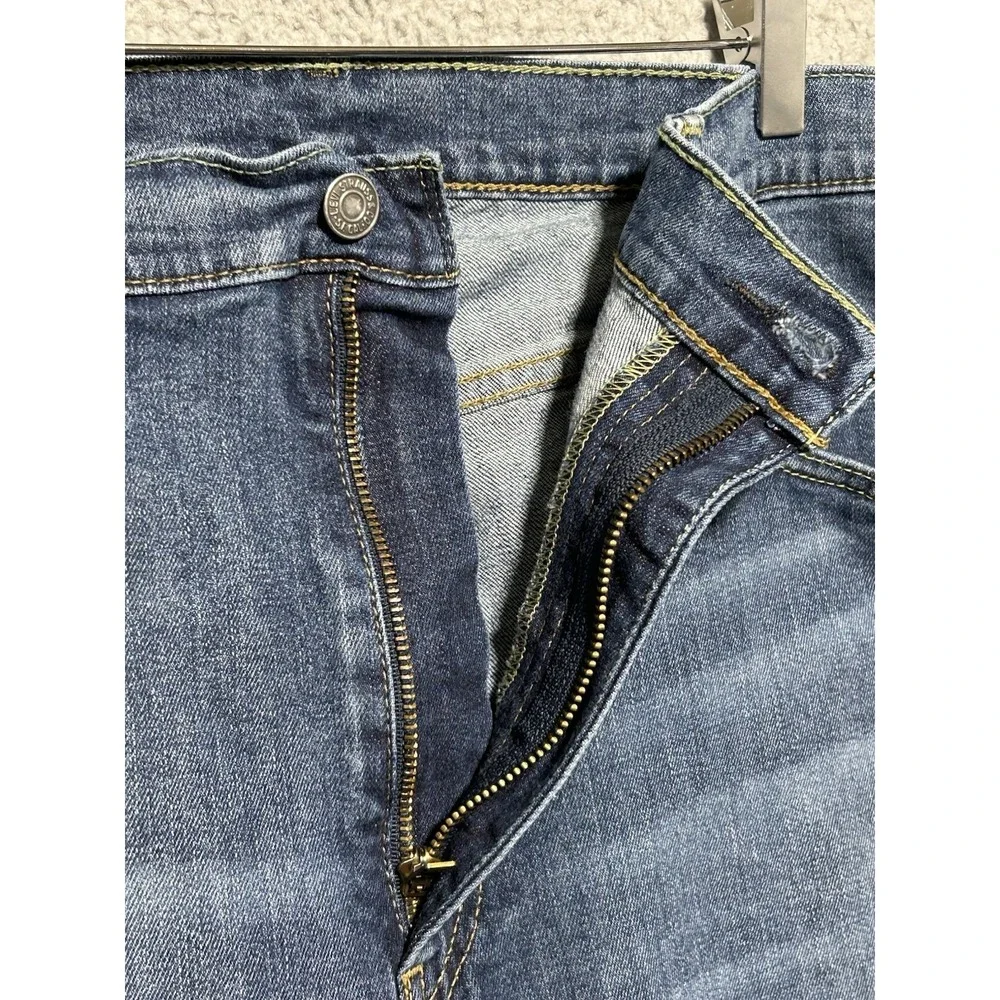 Levis 559 Relaxed Straight Leg Jeans Men 40x30 Blue Denim Cotton Dad‎ Jeans (2)